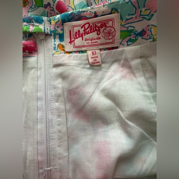 Lilly Pulitzer Roslyn Derby skirt in Giddy Up - Picture 8 of 12